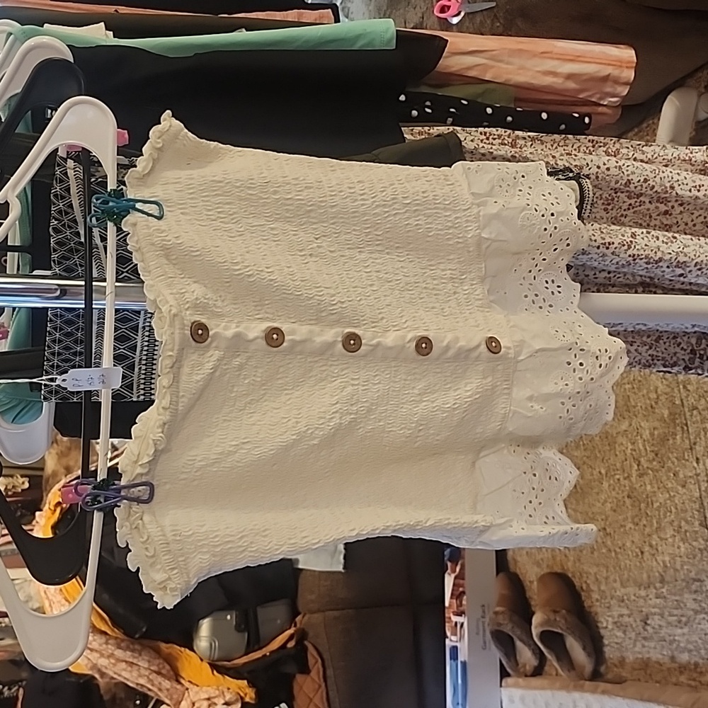 Strapless tube top